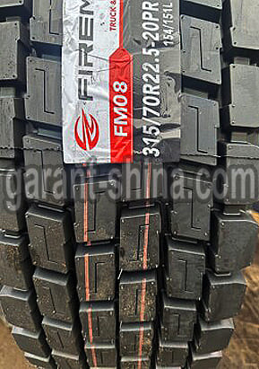 Firemax FM08 (приводная) 315/70 R22.5 154/151L 20PR - Фото реального протектора с этикеткой